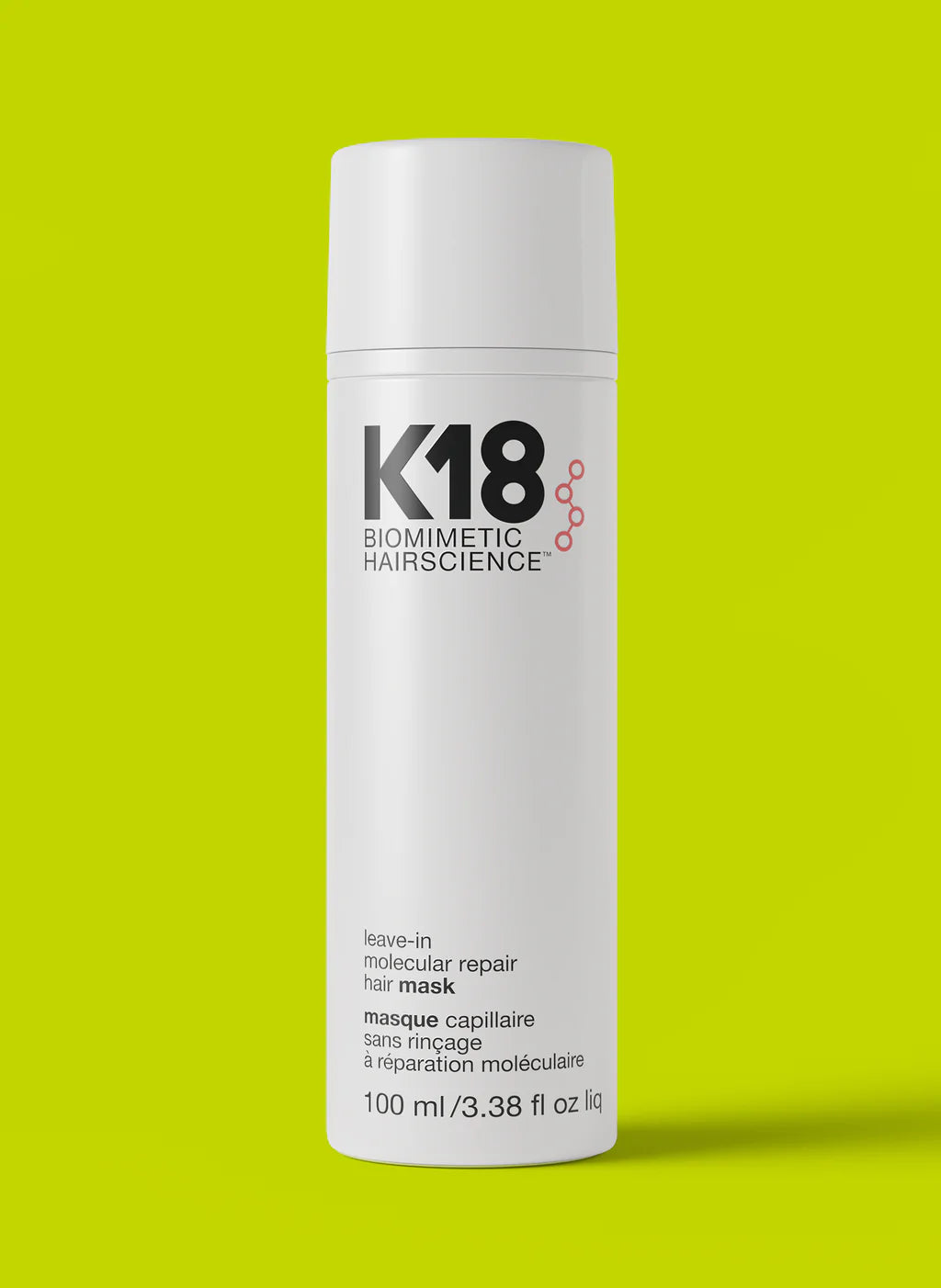 Full-Size Leave-In Molecular Repair Hair Mask 50mL 15mL 100mL