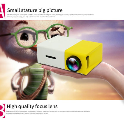 Portable Mini Home Theater Projector