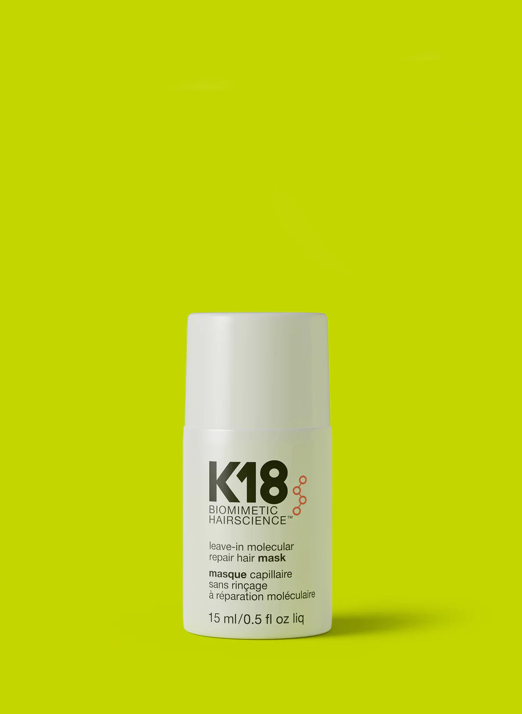 Full-Size Leave-In Molecular Repair Hair Mask 50mL 15mL 100mL