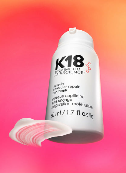 Full-Size Leave-In Molecular Repair Hair Mask 50mL 15mL 100mL